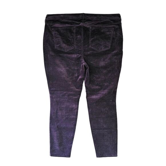 Old Navy Purple Skinny Pants - Picture 2 of 8
